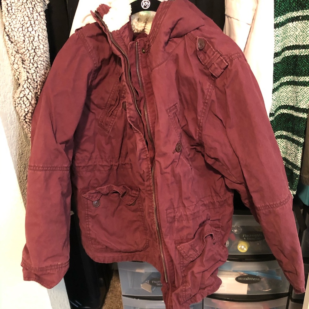 American Eagle Womens Winter Military Jacket S. XL